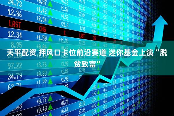 天平配资 押风口卡位前沿赛道 迷你基金上演“脱贫致富”